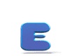 Bouncing Letter E