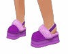 Purple Uggs Slides