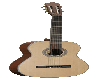 Classic brown guitar