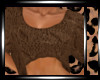 :S: Knitted Top Brown