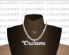 Cream custom chain