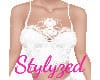 Snowbell Lace Bustier