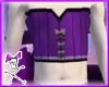 Purple Short Corset