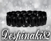 Ds Black Anklet Chain(R)
