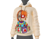 UNI- Beige Hoodie