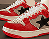 Star Low Red Grey