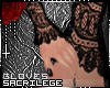 ![DS] :: LACE Gloves Blk