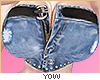 y.  Demin Top ++A
