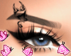 Heart Devil Eyebrows