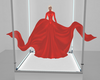 Red Woman Gown