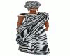 AO~African Zebra Dress