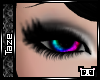 -T- Rainbow Goth Eyes
