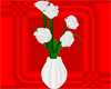 (IKY2) DECO WHITE FLOWER