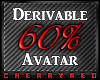 60% Avatar Derive