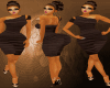 ~Diva~Brown Ruched Mini