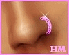 Pink Nose Ring