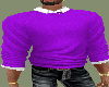 Sweater w Shirt Purple