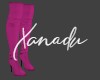 X KneeHighBoot Raspberry