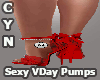 Sexy V-Day Pumps