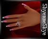 [SS]Diamond HtPink Nails