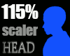 ★Head 115%