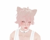 Blonde Pink Cat Ears