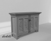 Grey Antique Cabinet