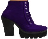 Purple Suade Boot