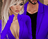 couples purple jacket *M