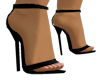 slim  black heels