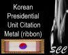 Korean Unit Citation