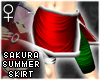 !T Sakura summer skirt