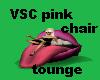 VSC PINK tounge chair