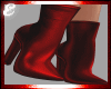 ANKLE BOOTS, RED