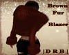 |DRB| Brown Fur Blazer