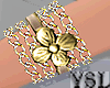 [YSL] Bracelet Gold-Drv
