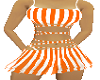 beach dress striped oran