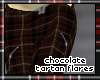 chocolate tartan flares