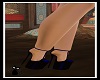 Kim Sexy Blue Heels