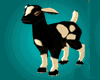 M* Pet Goat Blc wht - F