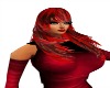 3len red long hair