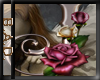 Elegant Rose Letter J