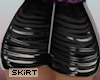 |KNO| Black  PVC Skirt