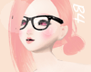 [B4] cute pink Hair