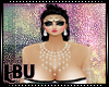 diamond necklace silvr