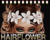 White Silk Lily Crown