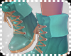 [AO] Teal Fall Boots
