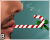 Candy Cane In Mouth