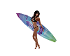 Mermaid Surfboard poses