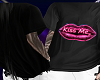 Stem shirt black kiss me